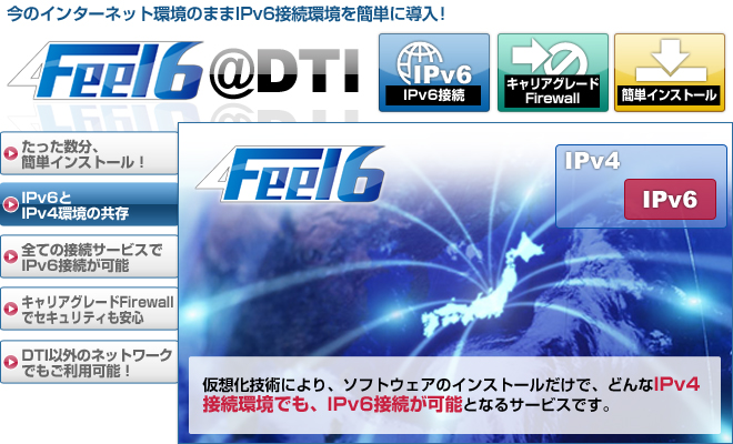 IPv4とIPv6環境の共存